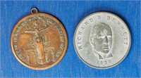1797 Britannia Coin and 2 Commemerative Coins