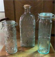 Glass Dispenser & Pasta Containers