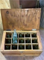 Set of 15 Coca-Cola Bottles in Crate
