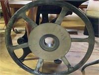 Boiler Wheel off Detroit Edison Plant