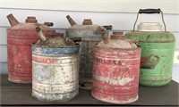 Vintage Gas Cans & Thermos