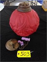 Red Globe & Oil Lamp Hardware