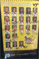 Autographed poster from the 2008 World Series