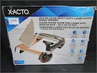 X-ACTO 12" HEAVY DUTY LASER GUIDED PAPER TRIMMER