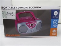 SYLVANIA PORTABLE CD RADIO BOOMBOX