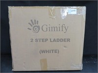 GIMIFY WHITE 2 STEP LADDER