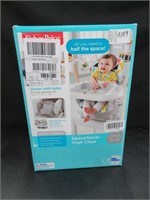 FISHER PRICE SPACE SAVER HIGH CHAIR 50 LB