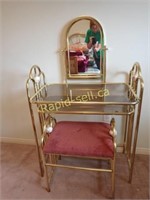 Vanity Dressing Table with Bench
