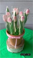 Tulip cookie bouquet Lemon sugar cookie flower