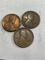 1912-1916-1917s Lincoln Wheat Cents