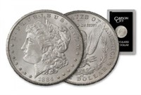 1884 CC GSA Morgan Silver Dollar
