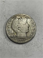 1906 s Low Mintage Barber Half Dollar