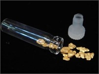 REAL GOLD NUGGETS - Approx. 1 gram in vial