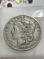 1883 o VF Grade Morgan Silver Dollar