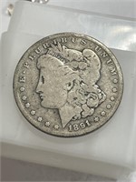 1891 o Better Date Morgan Silver Dollar