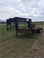 Trailerman 21' 5th Wheel Trialer with Beaver Tail