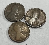 1910-1916-1918 Lincoln Wheat Cents