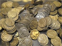 Lot of (300) Buffalo / Indian Head Nickels