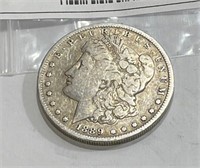 1889 o Better Date Morgan Silver Dollar