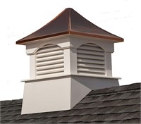 Good Directions Vinyl Coventry Louvered Cupola