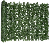 FAUX LEAVES PRIVACY SCREEN DECORATIVE FENCE, 3.28