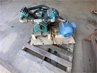 Curtis Natural gas compressor VP4 w/motor