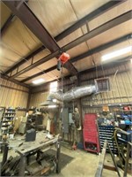 Lodestar 1 ton electric chain hoist, works