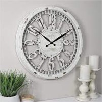 FIRSTIME & CO WHITNEY WALL CLOCK, 20 INCHES