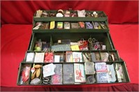 Large Craftsman Tackle Box w/ Contents