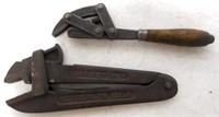 lot of 2 wrenches Hoe Corp, M. Schwendner