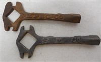 lot of 2 wrenches S M Co & S. MFG Co