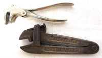 lot of 2 wrenches M Schwendel Reading PA other