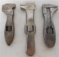 lot of 3 wrenches Abingdon, Biilings & Spencer Co