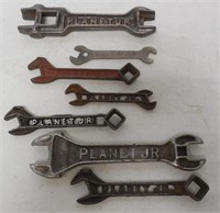 lot of 7 Planet JR wrenches