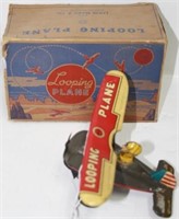 TIN LITHOGRAPH WIND-UP TOY BY MARX. “LOOPING