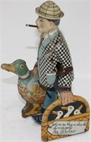 MARX TIN LITHOGRAPH WIND-UP TOY, JOE PENNER