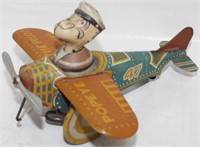CA. 1930 MARX TIN LITHOGRAPH WIND-UP TOY, POPEYE