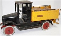BUDDY L ICE DELIVERY TRUCK, WITH ORIGINAL CLOTH