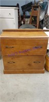 2 drawer lateral file cabinet