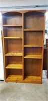 7ft tall 5ft wide book case
