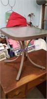 Patio table 18 in tall 18 in wide
