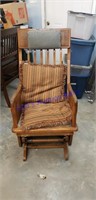 Rocking chair 44 inches tall 23 inches wide