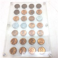 1940’S WAR PENNY COLLECTION, 3 STEEL