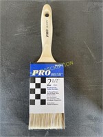 2-1/2" Paint Brushes 6 brushes blended bristles