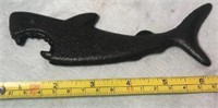 Cast Iron Shark Bottle Opener (6" Long)