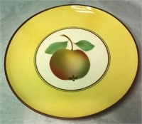 Vintage Czech Erphila Apple Plate