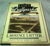 Lost Ballparks Hardcover Book