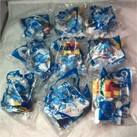 Lot of 9 Smurfs from Happy Meals