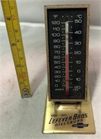 1977 Lefever Bros Chevrolet Desk Thermometer