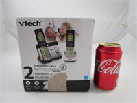 2 combinés sans fil Vtech avec répondeur